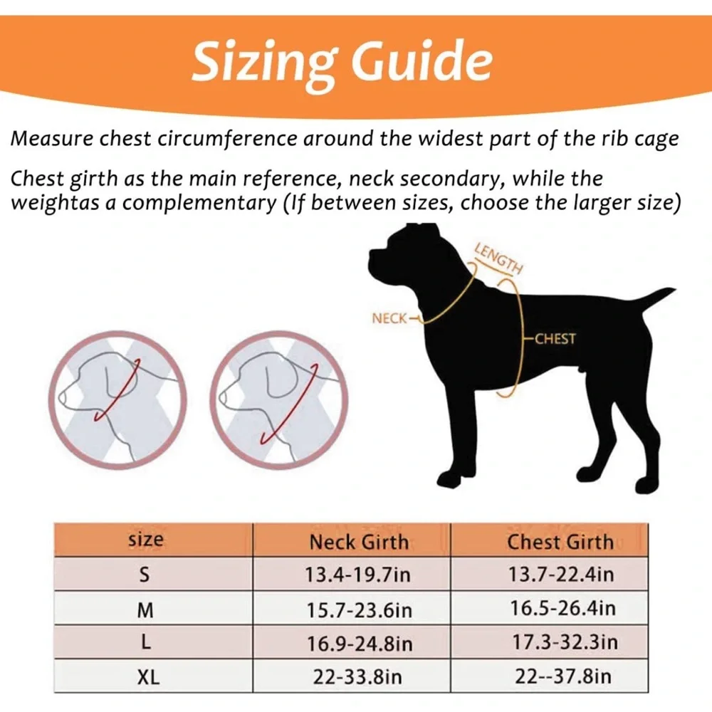 No Pull Dog Harness Leash Set, Reflective Adjustable Soft Padded Dog Vest